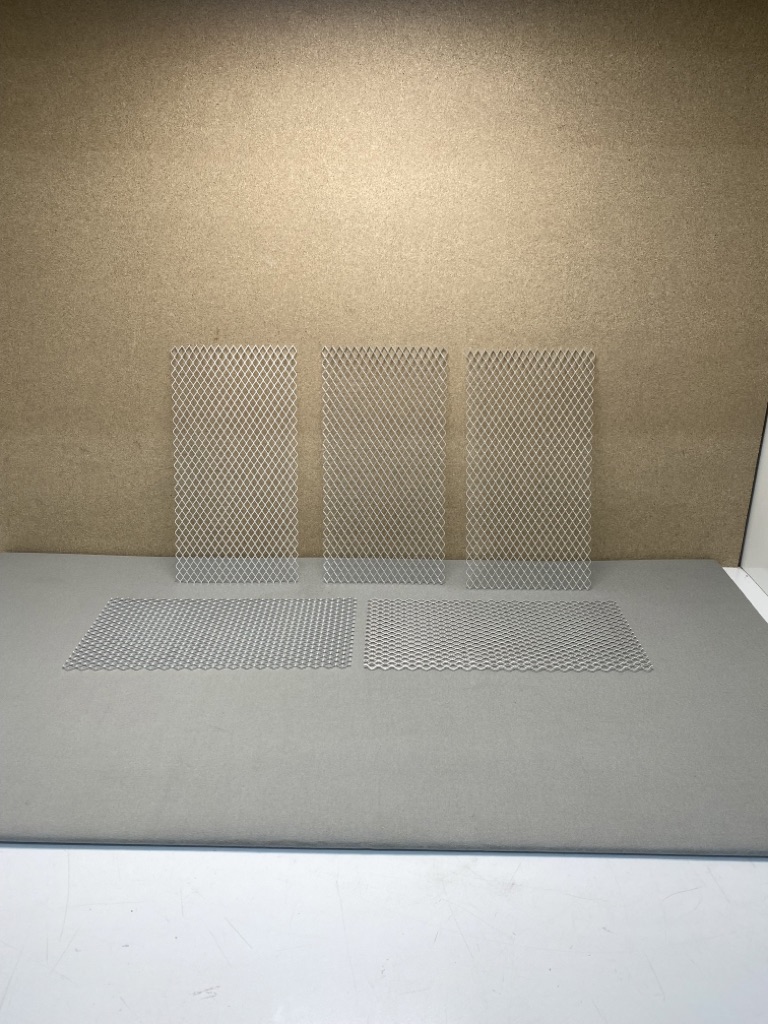 Steckmetallblech Stahl, Wohnmobil, 34x17,5 cm 5 Stück