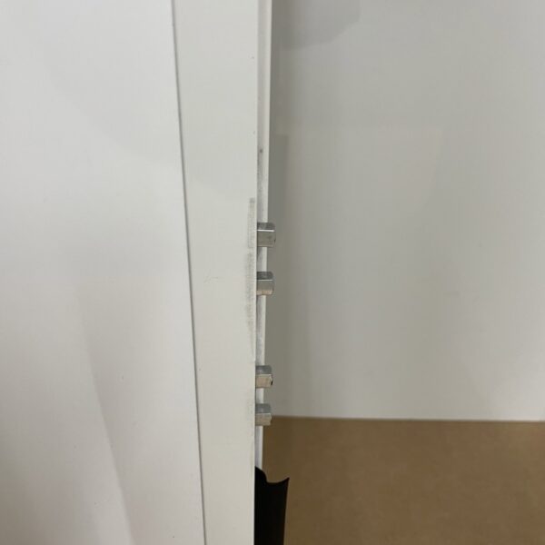 Hartal Aufbautür 190x60cm für Wohnmobil, weiß/grau