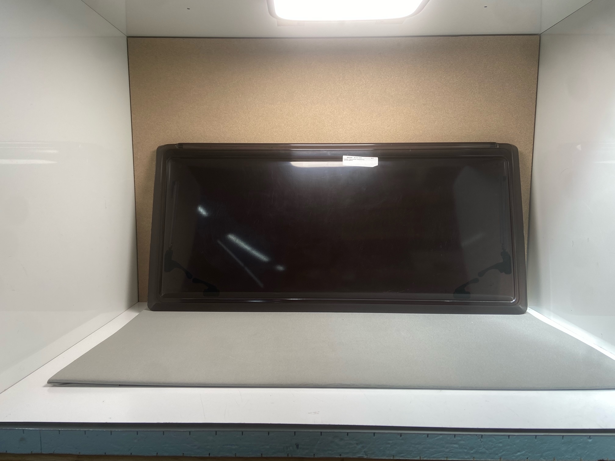 Plastoform Ersatzscheibe Schwarz getönt 1000x40mm, 43R-012458