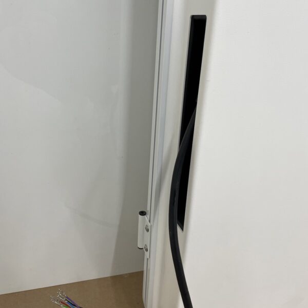 Tegos Aufbautür ohne Rahmen Wohnmobil, weiß/grau