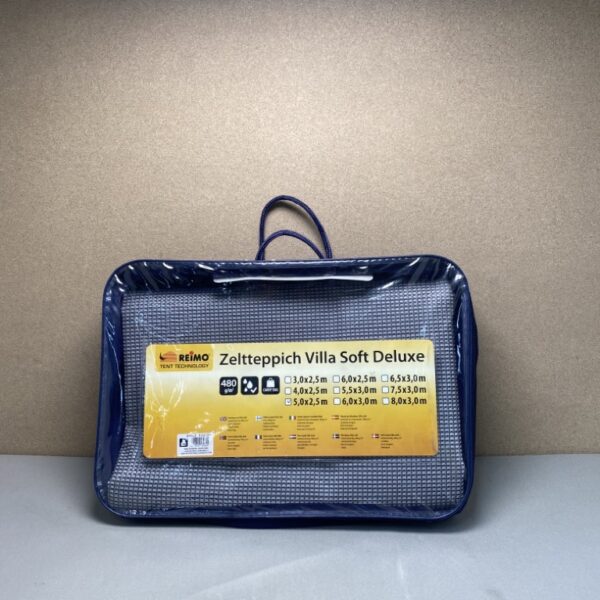 Zelttreppich Villa Soft Deluxe, 5x2,5m, neu