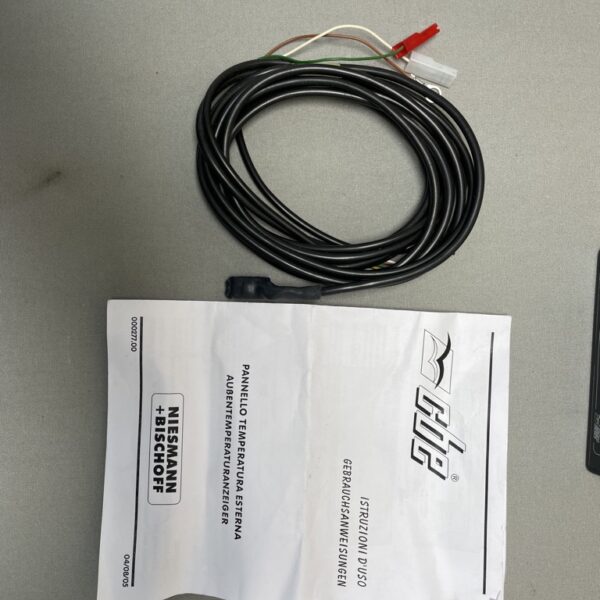 CBE Außentemperaturanzeiger inkl. Fühler, für Wohnmobil