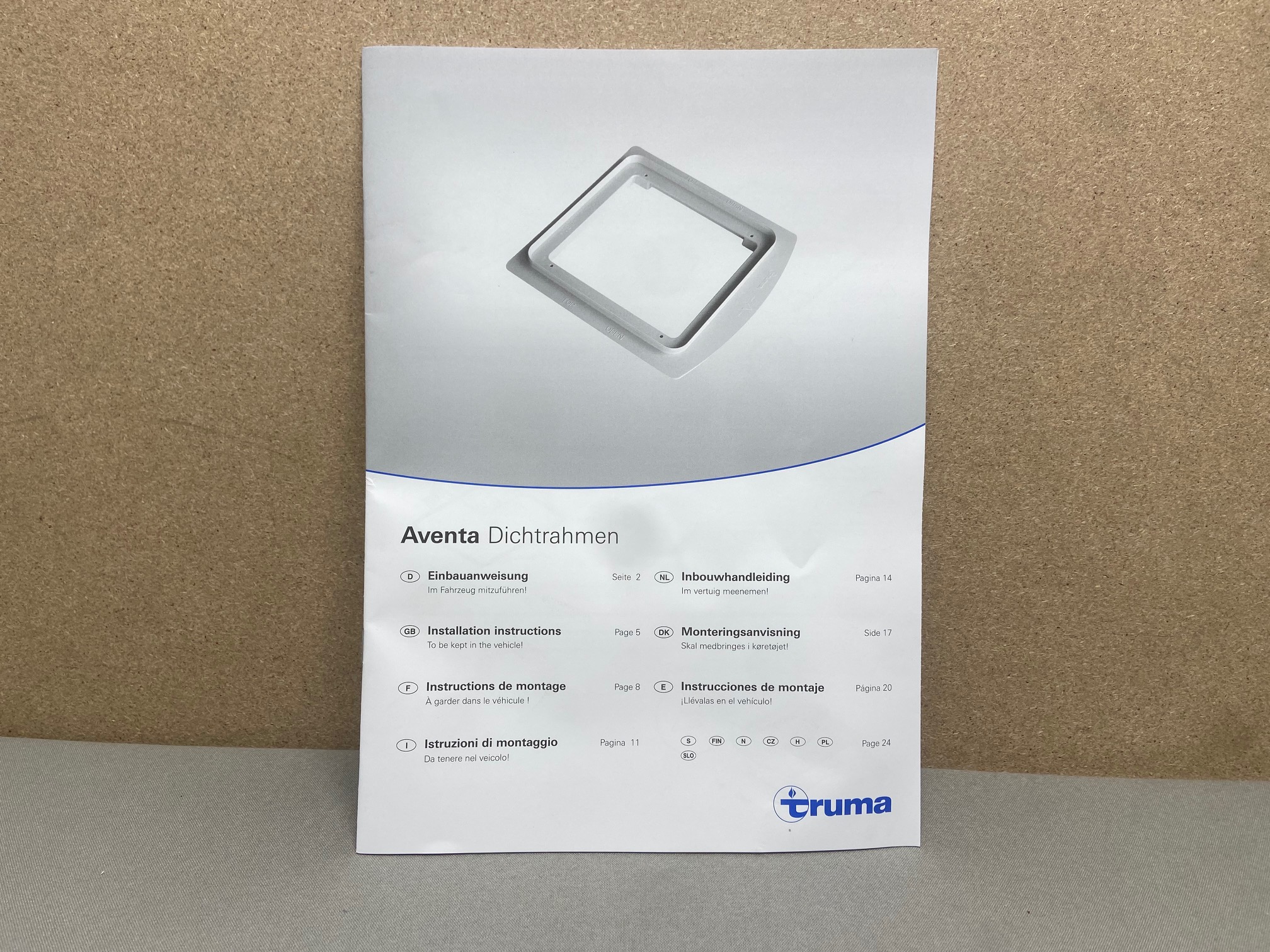 Klimaanlage Dichtrahmen, Aventa Comfort Truma