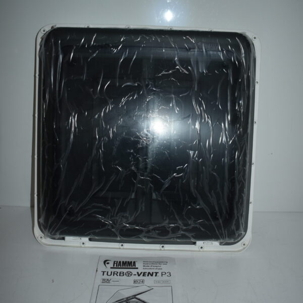 Fiamma Turbo-Vent P3 Dachlüfter Dachhaube crystal neu mit Schalter