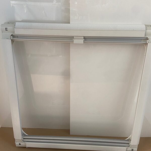 Doppelrollo Fliegenschutz und Verdunklung für Wohnmobilfenster, Remis,600 x 650 mm