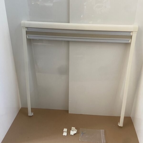 Rollo mit Verdunklung und Fliegenschutz, 800 x 800 mm