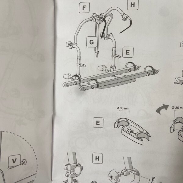 Fahrradträger von Fiamma Carry-Bike Pro C für Wohnmobil