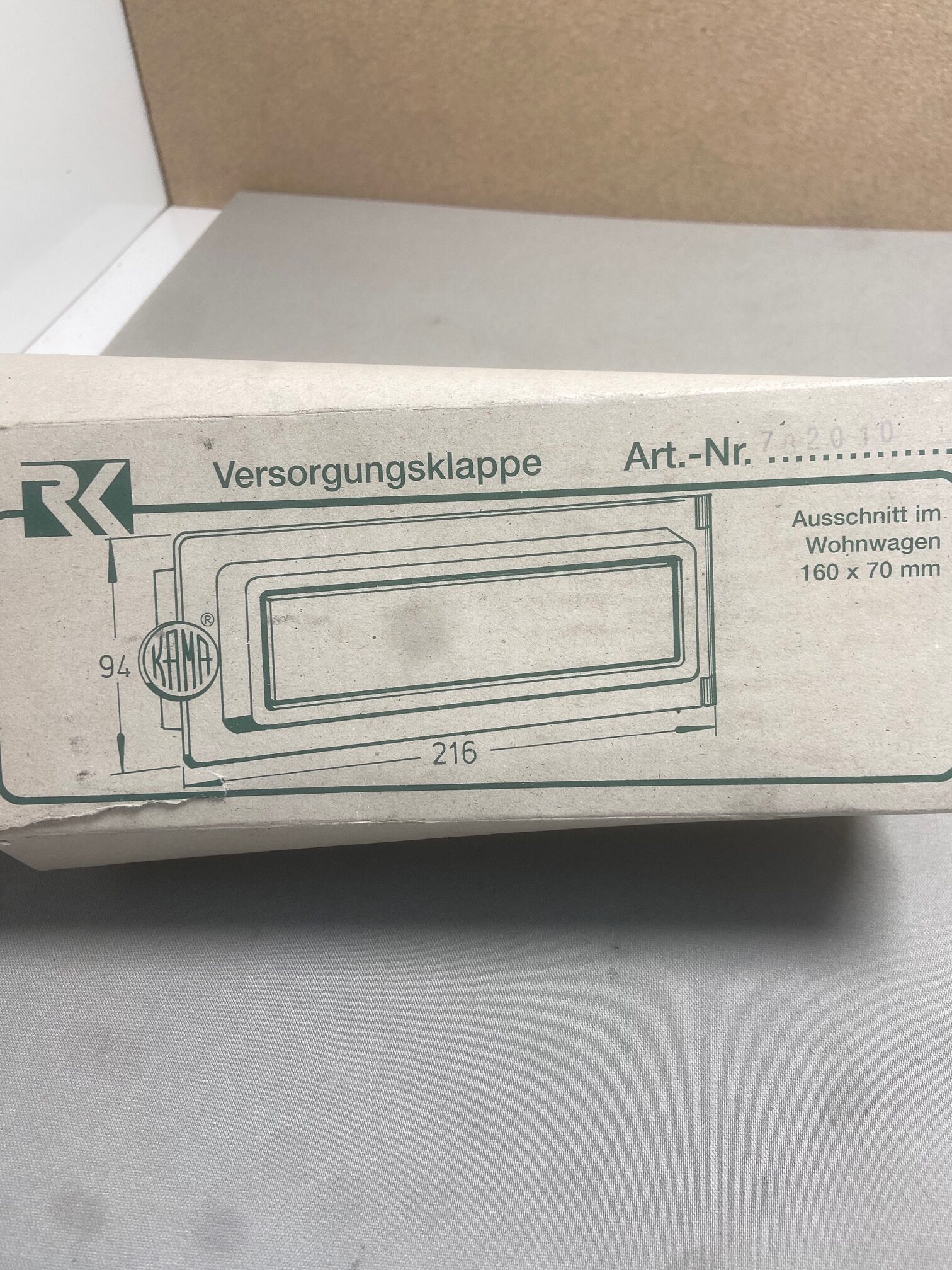 Gas -Versorgungsklappe von Reich, 160 x 70cm