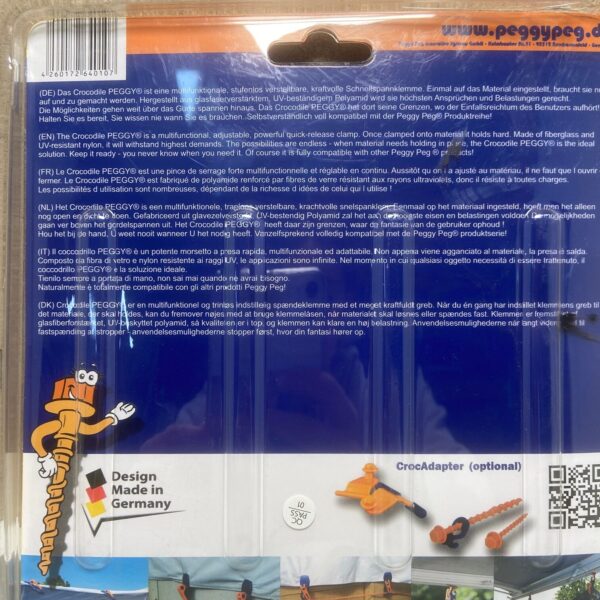 Schnellspannklemmen von Crocodile Peggy