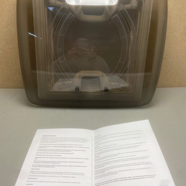 Glashaube Vision Vent S eco in Weiß