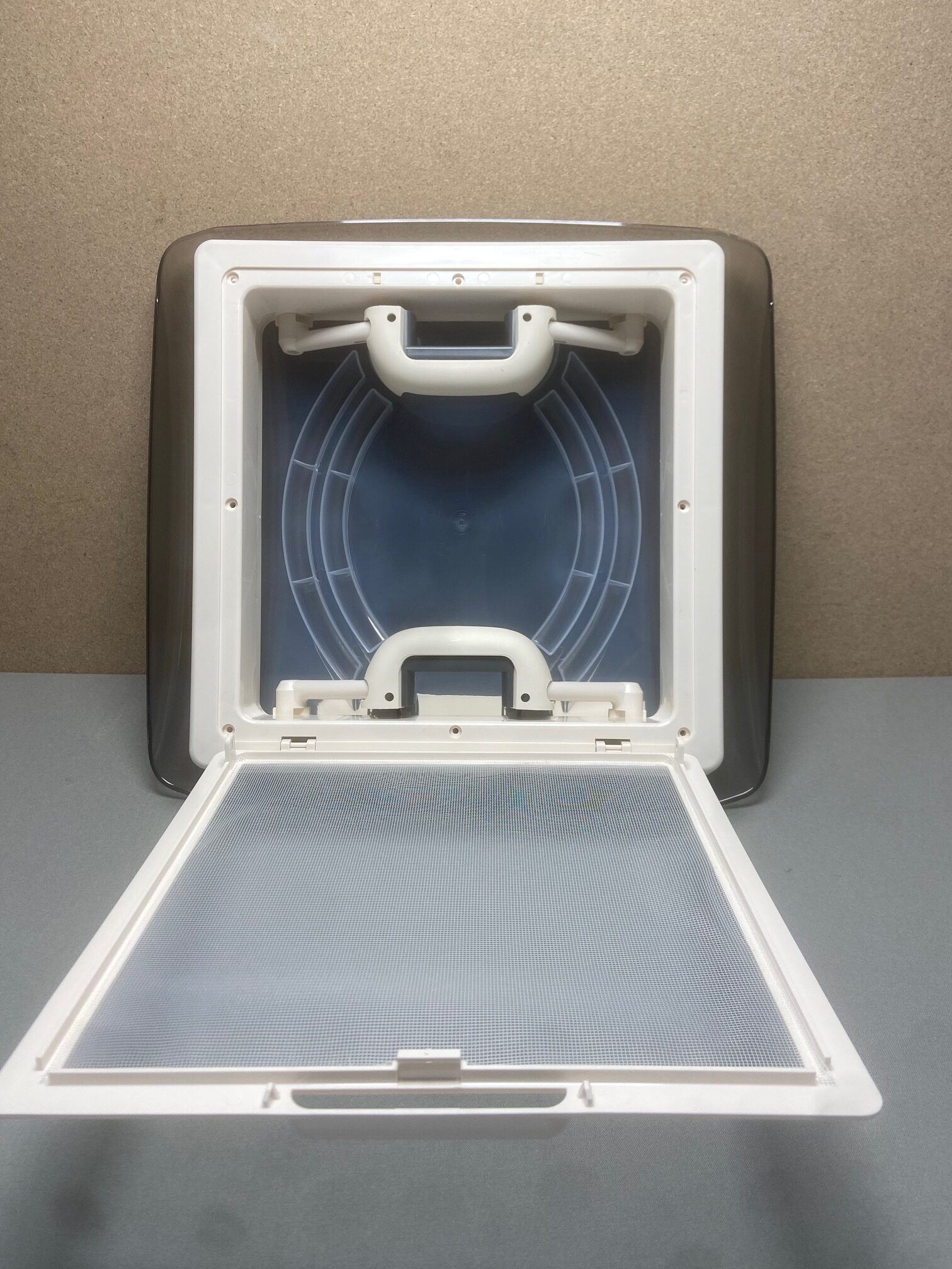 Glashaube Vision Vent S eco in Weiß