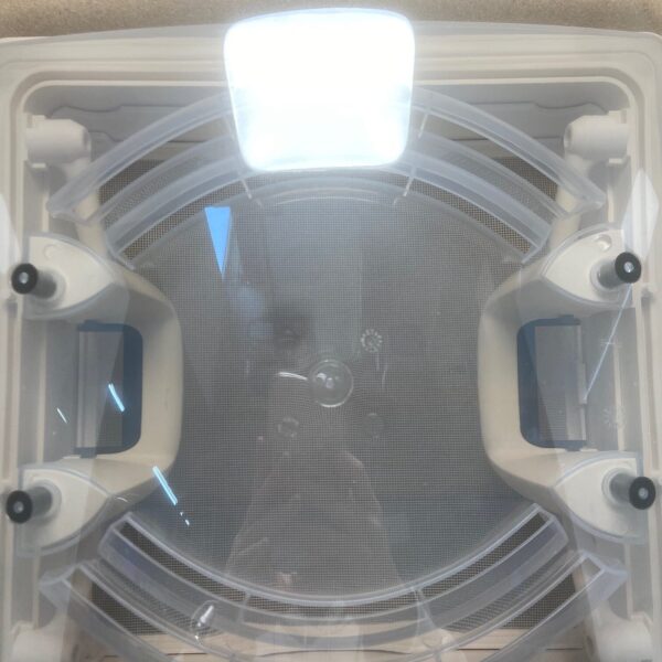 Glashaube Vision Vent S eco in Weiß