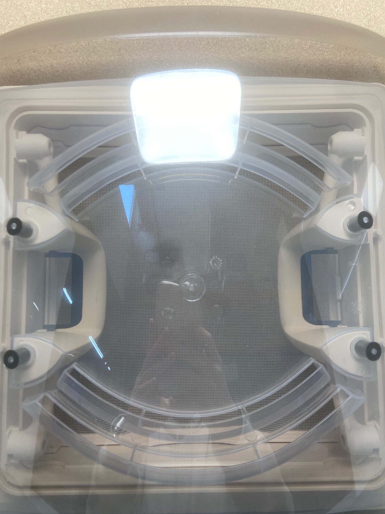 Glashaube Vision Vent S eco in Weiß