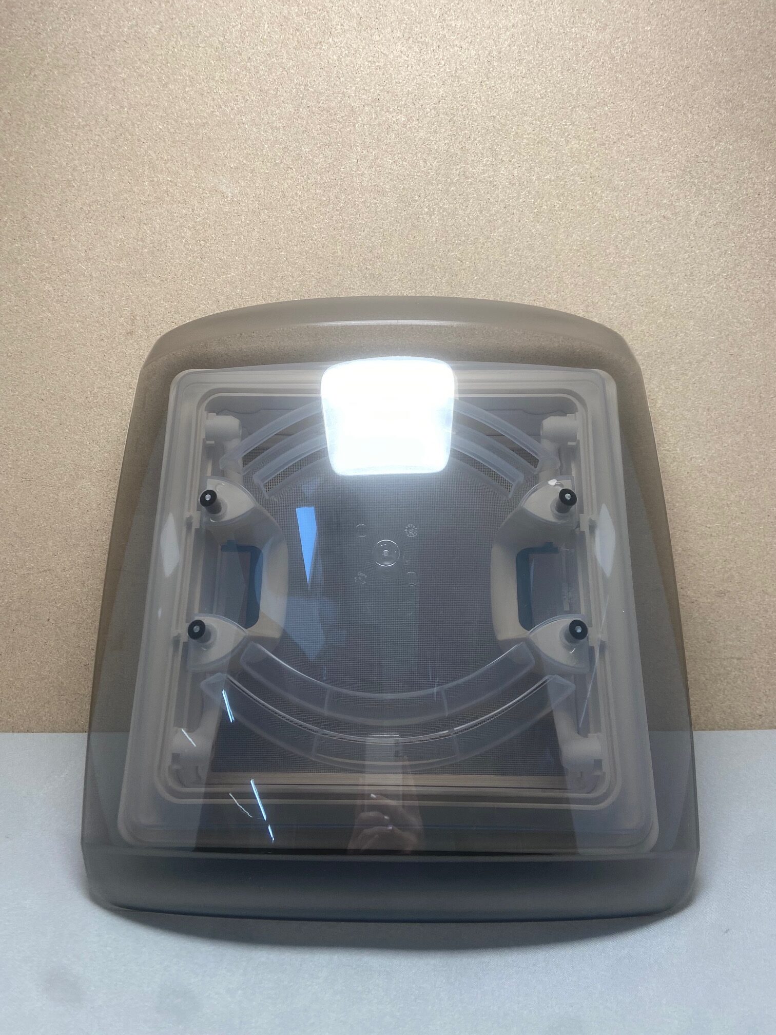 Glashaube Vision Vent S eco in Weiß