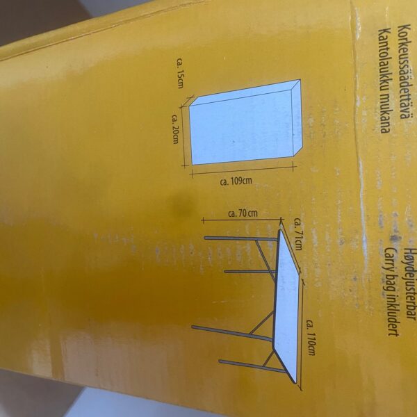 Camping Rolltisch Mendoza von Camp 4, 110 x 71 x 70 cm