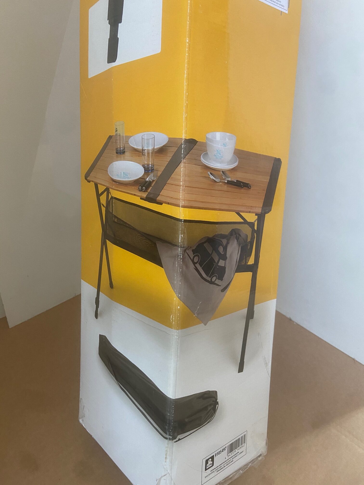 Camping Rolltisch Mendoza von Camp 4, 110 x 71 x 70 cm