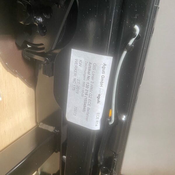 Aguti Sitz Integra, Fahrer + Beifahrerseite, Eura Gis III, Eura Mobil