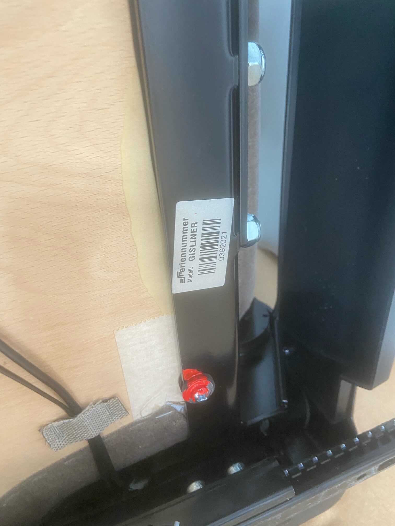 Aguti Fahrersitz Gis Liner in braun / grau für Wohnmobil