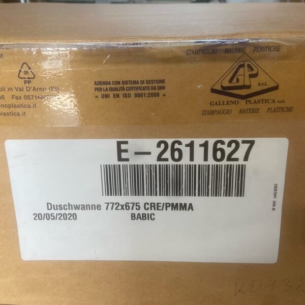 Duschwanne Eura Mobil, 772 x 675 mm