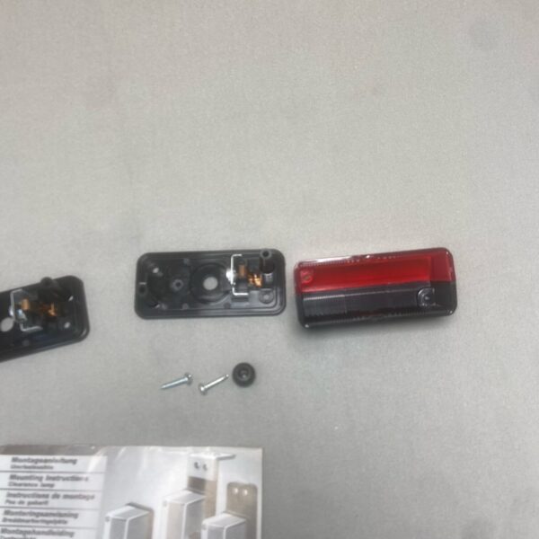 Umrissleuchte Hella 2 Stück in rot für Wohnmobil