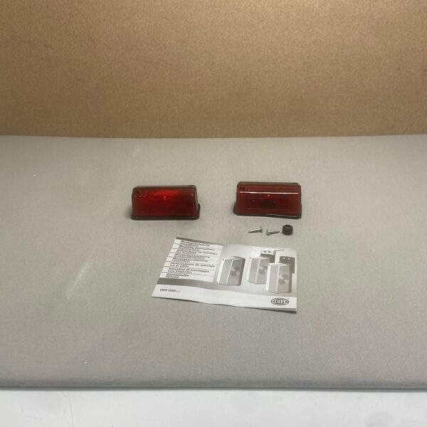 Umrissleuchte Hella 2 Stück in rot für Wohnmobil