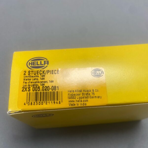 Umrissleuchte Hella 2 Stück in rot für Wohnmobil