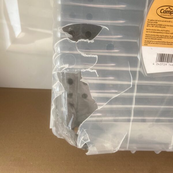 Gaskartuschen- Kocher mit Pfanne, Camp 4, 35 x 460 x 168 mm