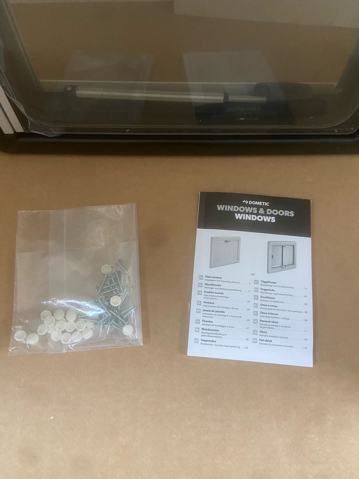 S4 Ausstellfenster für Wohnmobil, Dometic, 1000 x 500 mm