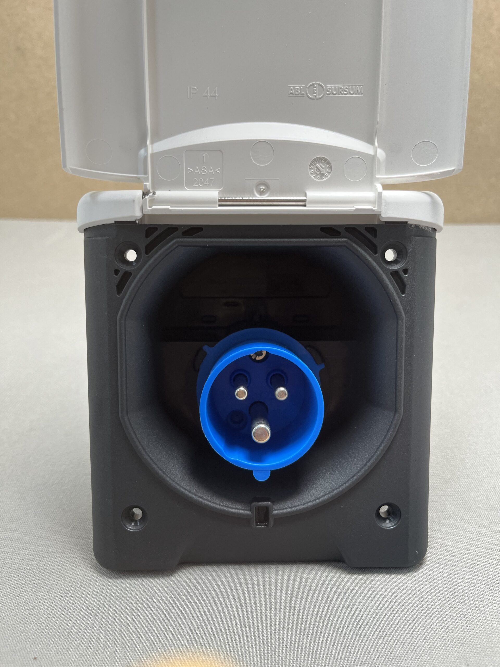 Fawo Einspeisungsstecker mit Klappdeckel 3-polig