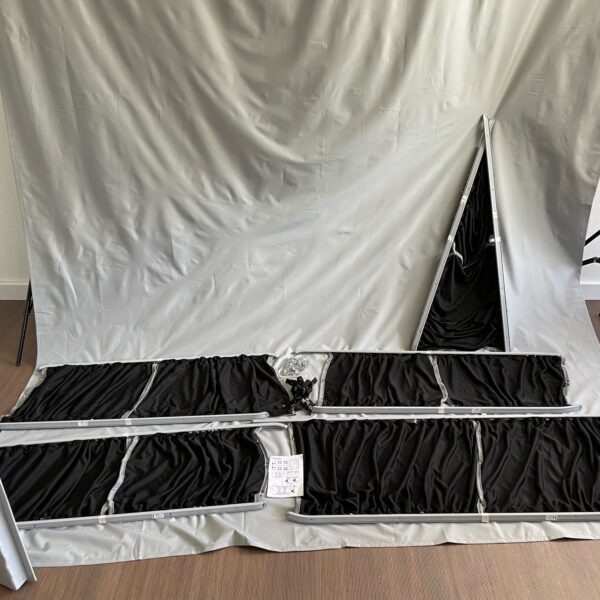 Vorhang Set Vito, Innenverkleidung, Volkswagen T5, grau