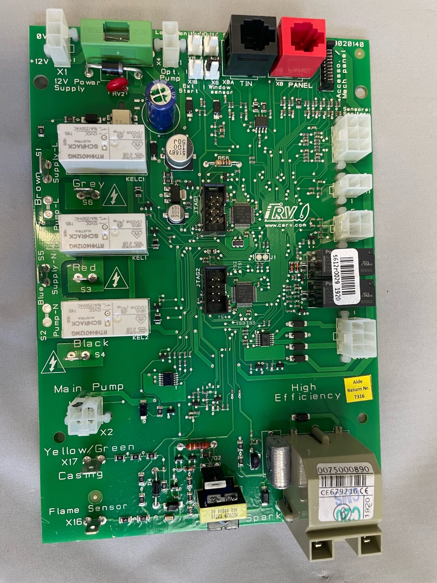 Leiterplatte HE - Alde Ersatzteil-Nr. 3020140 - für Alde 3020