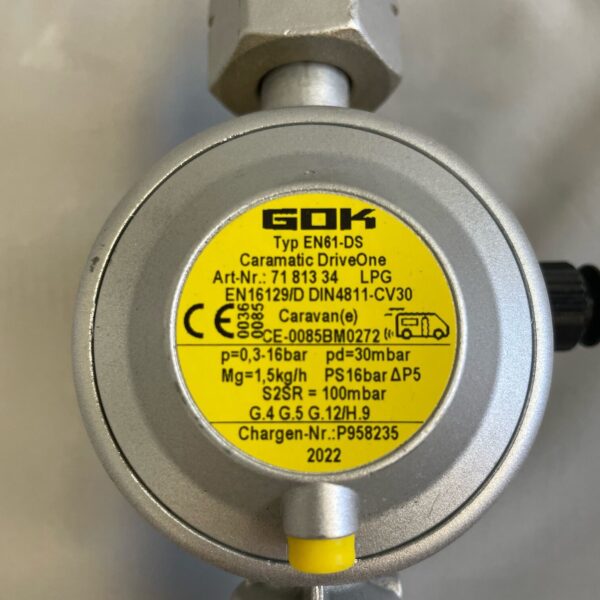 Regler für Gastank, Caramtic Drive One, Bj. 2022
