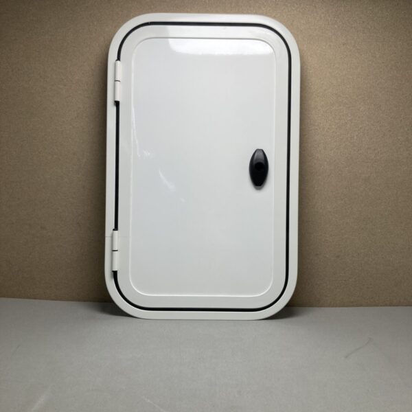 Serviceklappe Klappe 360x620mm weiß neu Alu Pulverbeschichtet