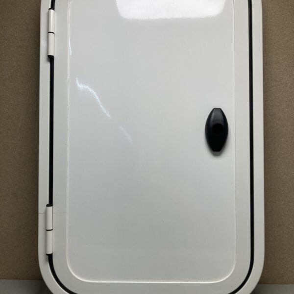 Serviceklappe Klappe 360x620mm weiß neu Alu Pulverbeschichtet