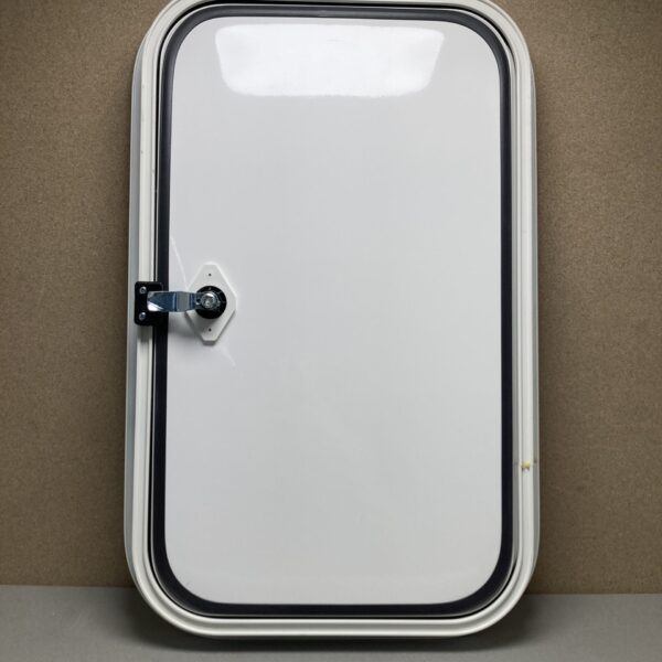 Serviceklappe Klappe 360x620mm weiß neu Alu Pulverbeschichtet