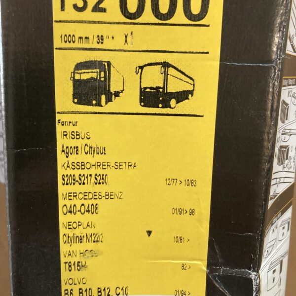 SWF Scheibenwischer 1000mm/39'' 2 Stück schwarz neu