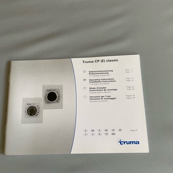Truma Set Bedienteil ohne Kabel, Trumatic