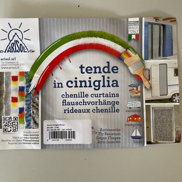 Flauschvorhang, Arisol Srl, ca. 56 x 185 cm