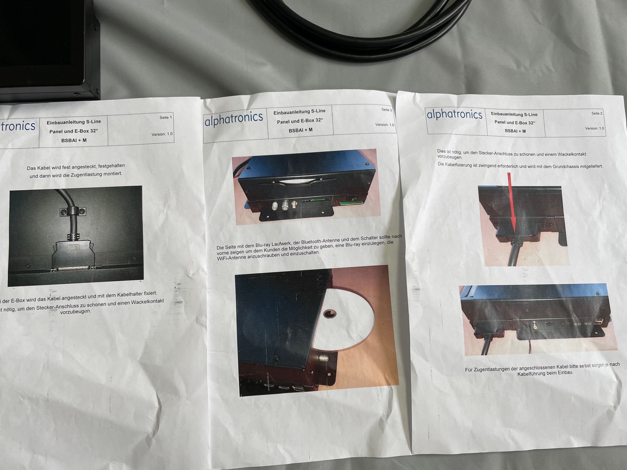 Alphatronics S-Linie Monitor , 72,7 x 43,7 x 3,5cm – Bild 5