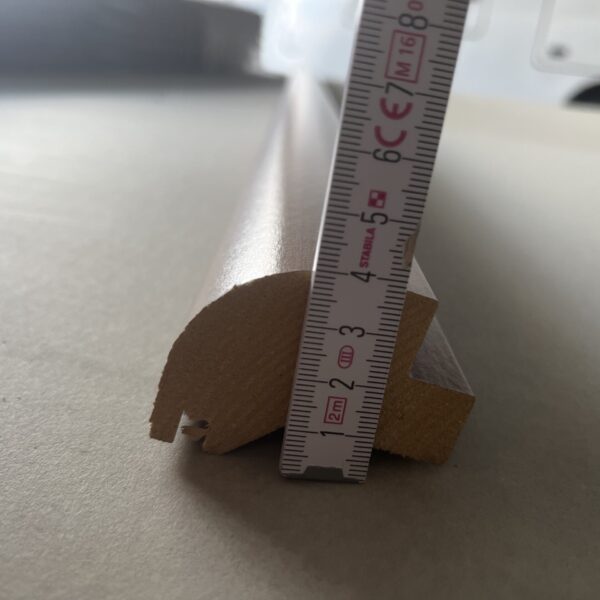 Leiste Holz Massivholz Mahagoni beschichtet 1,90 Meter