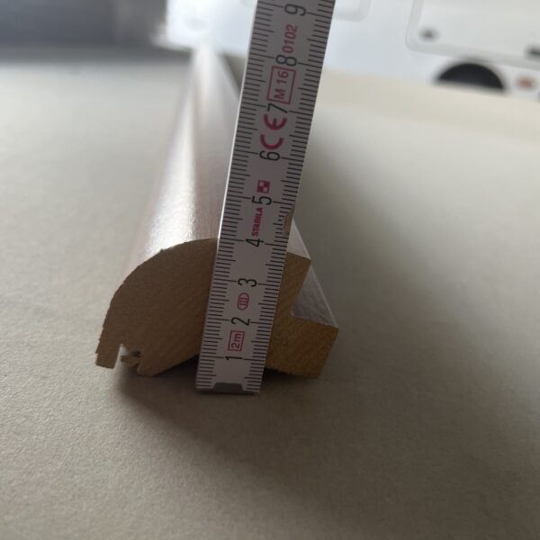 Leiste Holz Massivholz Mahagoni beschichtet 1,90 Meter