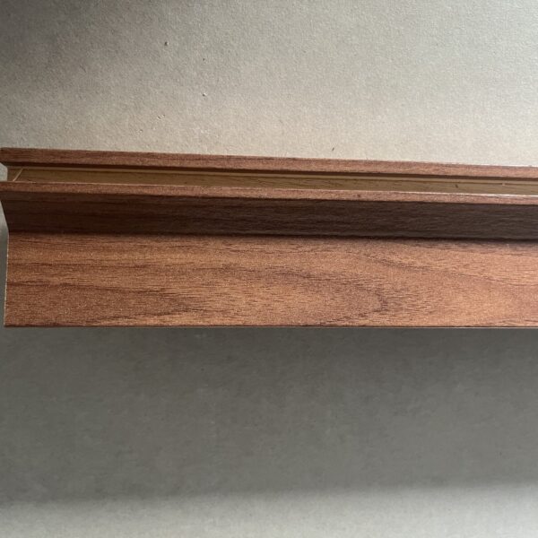 Leiste Holz Massivholz Mahagoni beschichtet 1,90 Meter 3 Stück