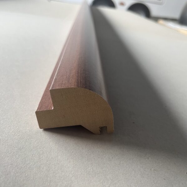 Leiste Holz Massivholz Mahagoni beschichtet 1,90 Meter 3 Stück