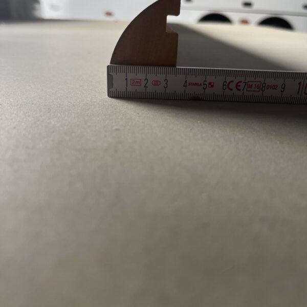 Leiste Holz Massivholz Mahagoni beschichtet 1,90 Meter 3 Stück