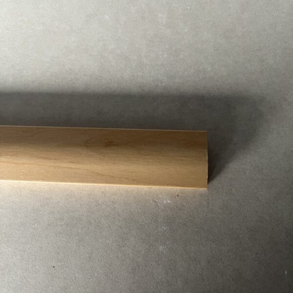 Leiste Holz Massivholz beschichtet hell 1,90 Meter 3 Stück