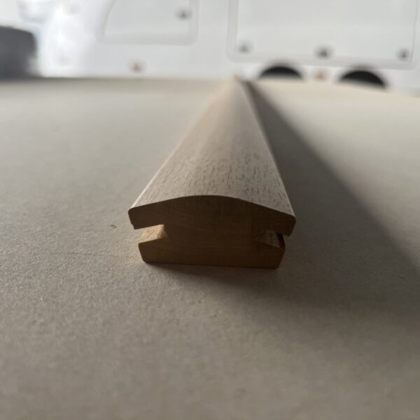 Leiste Holz Massivholz beschichtet hell 1,90 Meter 3 Stück