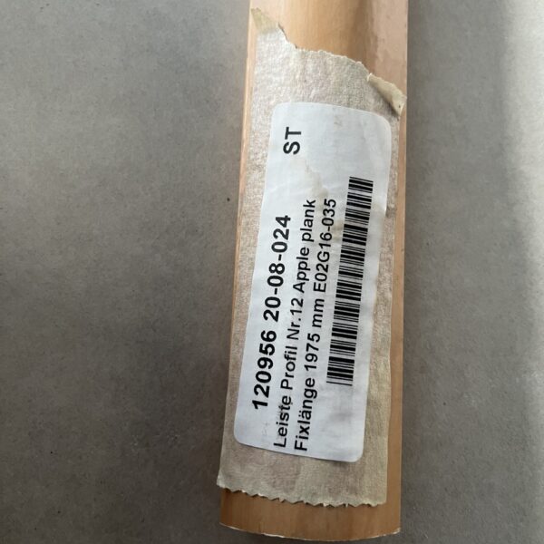 Leiste Holz Massivholz beschichtet Apple Plank 1,90 Meter 3 Stück