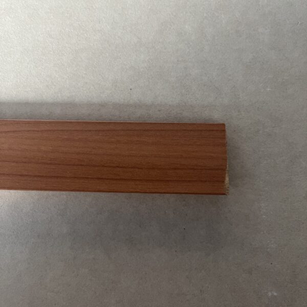 Leiste Holz Massivholz beschichtet Mediteranian Cherry 1,90 Meter 3 Stück