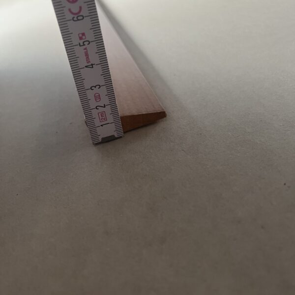 Leiste Holz Massivholz beschichtet Mediteranian Cherry 1,90 Meter 3 Stück