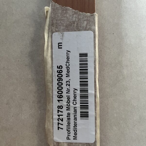 Leiste Holz Massivholz beschichtet Mediteranian Cherry 1,90 Meter 3 Stück